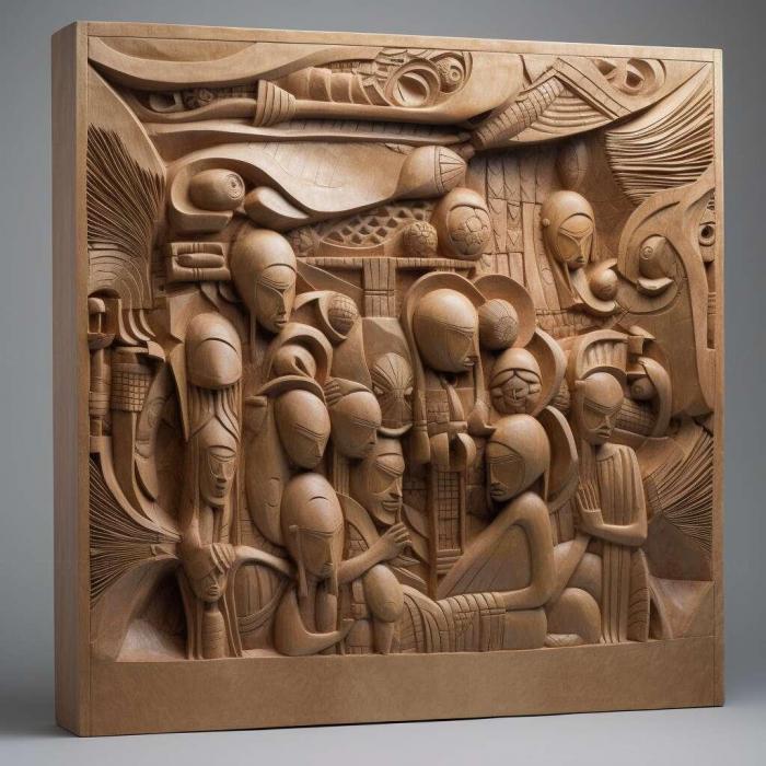 نموذج ثلاثي الأبعاد لآلة CNC 3D Art 